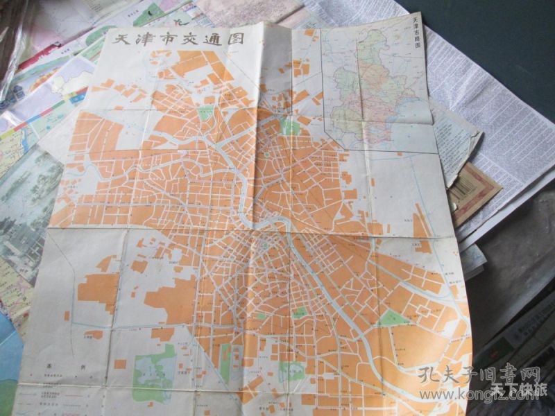 天津市旅游地图全图（天津市区旅游图）