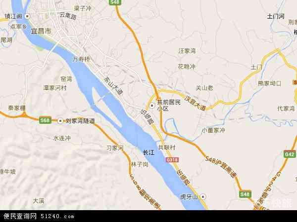 湖北宜昌卫星地图（湖北省宜昌市卫星地图）