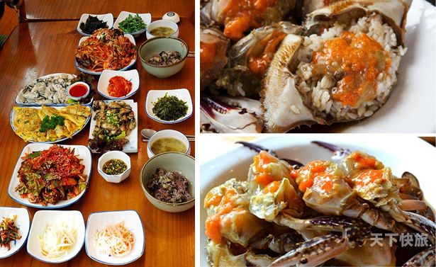 韩国旅游海鲜餐厅（韩国海鲜小吃）