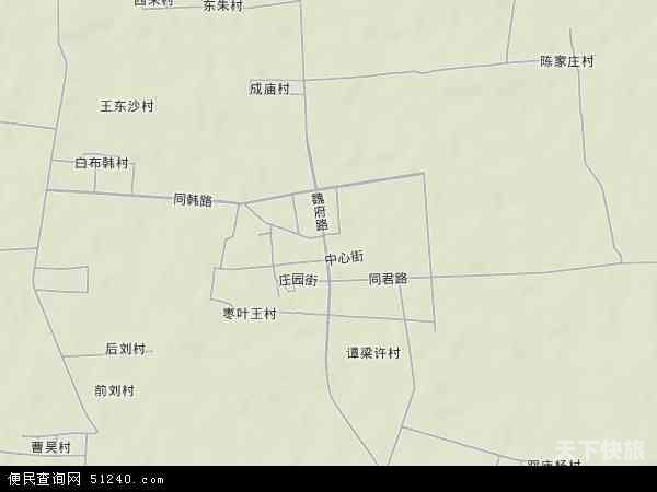 惠民地图旅游地方位置（惠民地区各乡镇地图）