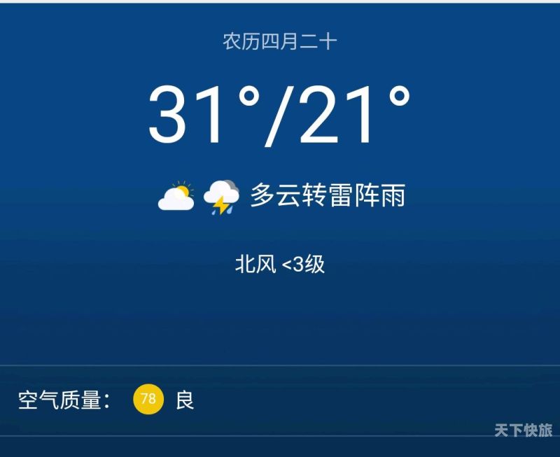 中国6月份哪里天气（中国6月份哪里天气气温）