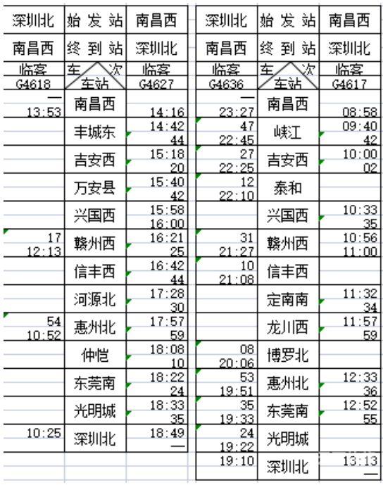 太原到太谷火车高铁时刻表（太原到太谷火车站列车时刻表）