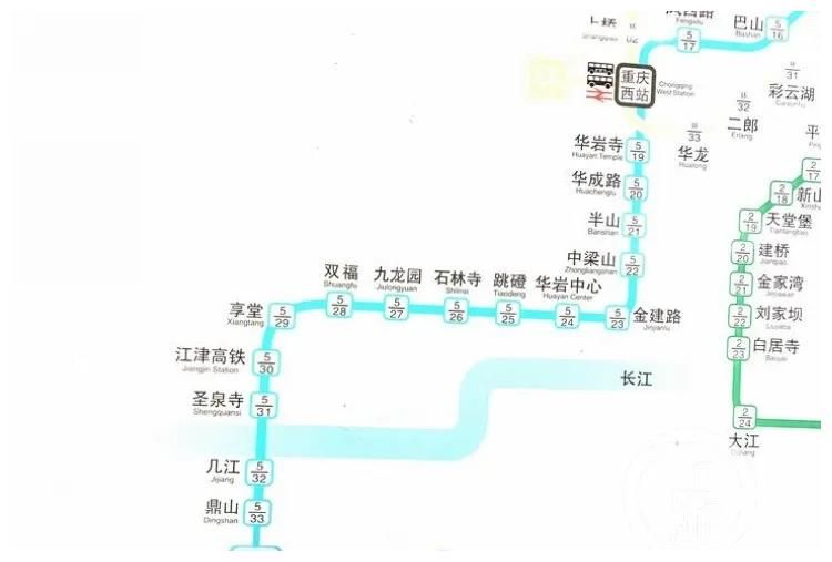 重庆三号轻轨线路图（重庆三号轻轨线路线图）