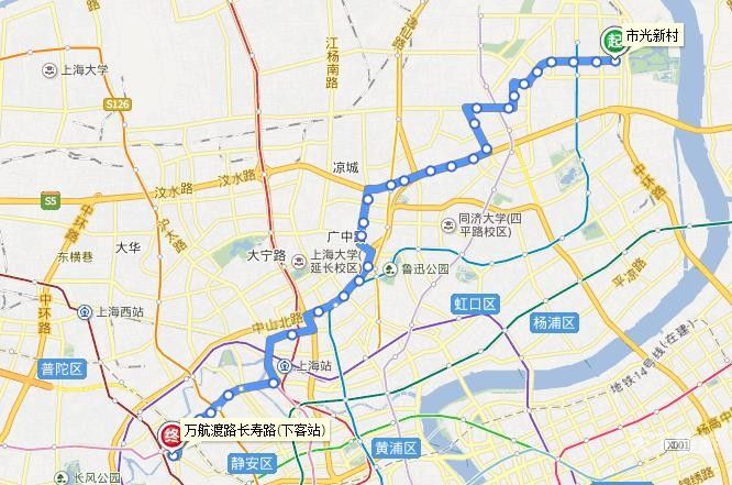 上海公交504路线路（上海公交504路线路站点）