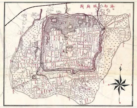 山东青州古城地图（青州古城地图城位置）